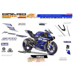 Yamaha R6 GYTR 2022 Race replica stickers kit