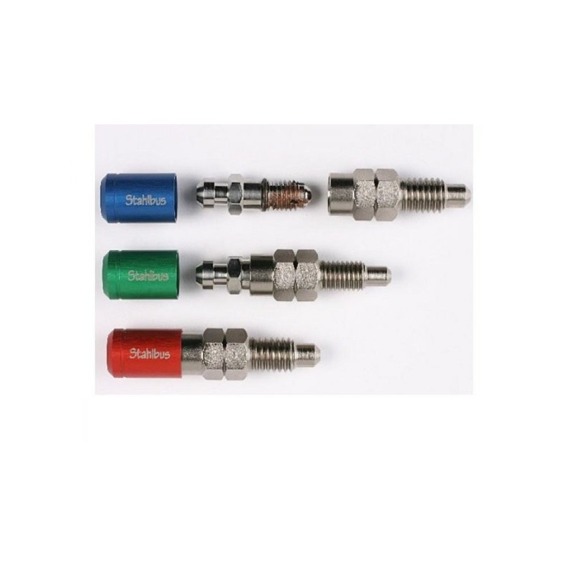 Brake Bleed Valve M10x1 with Colored Cap Included