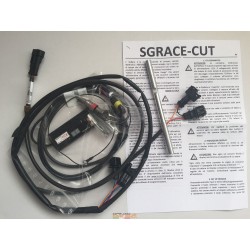 SGRACE CUT electronic gearbox with integrated control unit and dedicated wiring