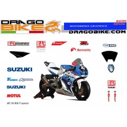 Kit adesivi Race replica Suzuki BSB 2017